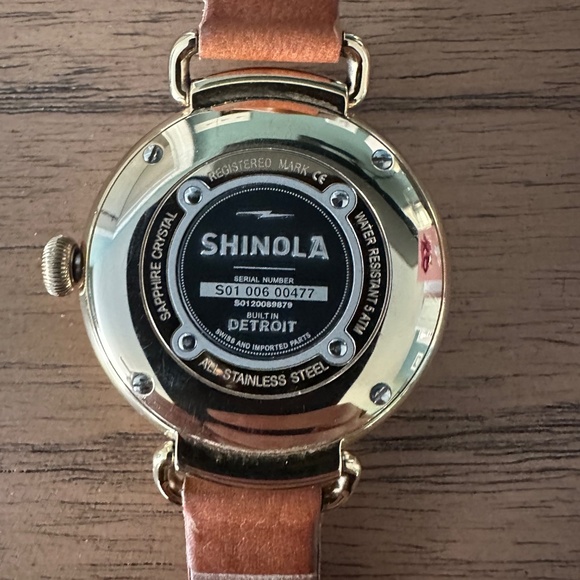 Shinola Canfield Day/Night Watch - Excellent Condition Without Strap - Picture 3 of 3